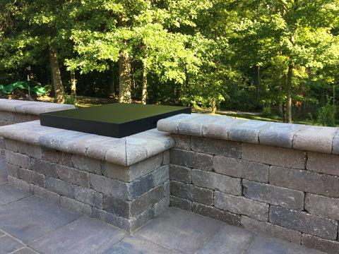 Square PiTTopper, Custom Square Fire Pit Topper, Handcrafted Fire Pit Covers, Custom Sizes Available