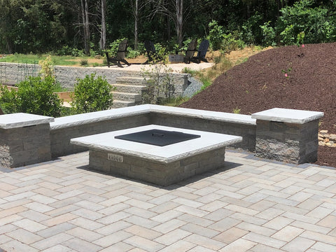 Square PiTTopper, Custom Square Fire Pit Topper, Handcrafted Fire Pit Covers, Custom Sizes Available